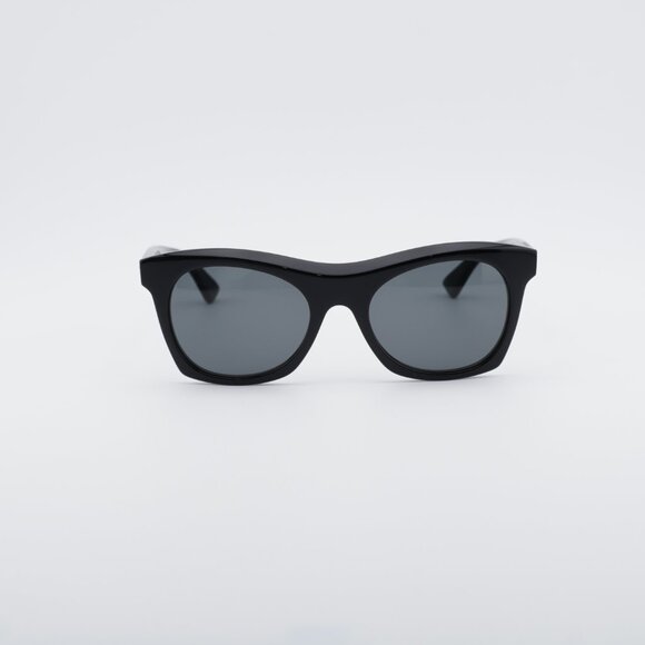 Bottega Veneta BV1061S 001 Sunglasses Black Square Frame, Grey Lenses main image 7